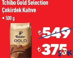 TCHİBO GOLD SELECTİON ÇEKİRDEK KAHVE 500 G